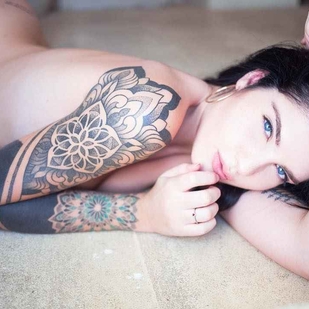 🔥 Hot photos, model's portfolio  #20589 Tattoo model Boboncosg