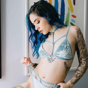 🔥 Hot photos, model's portfolio  #20522 Tattoo model Saria