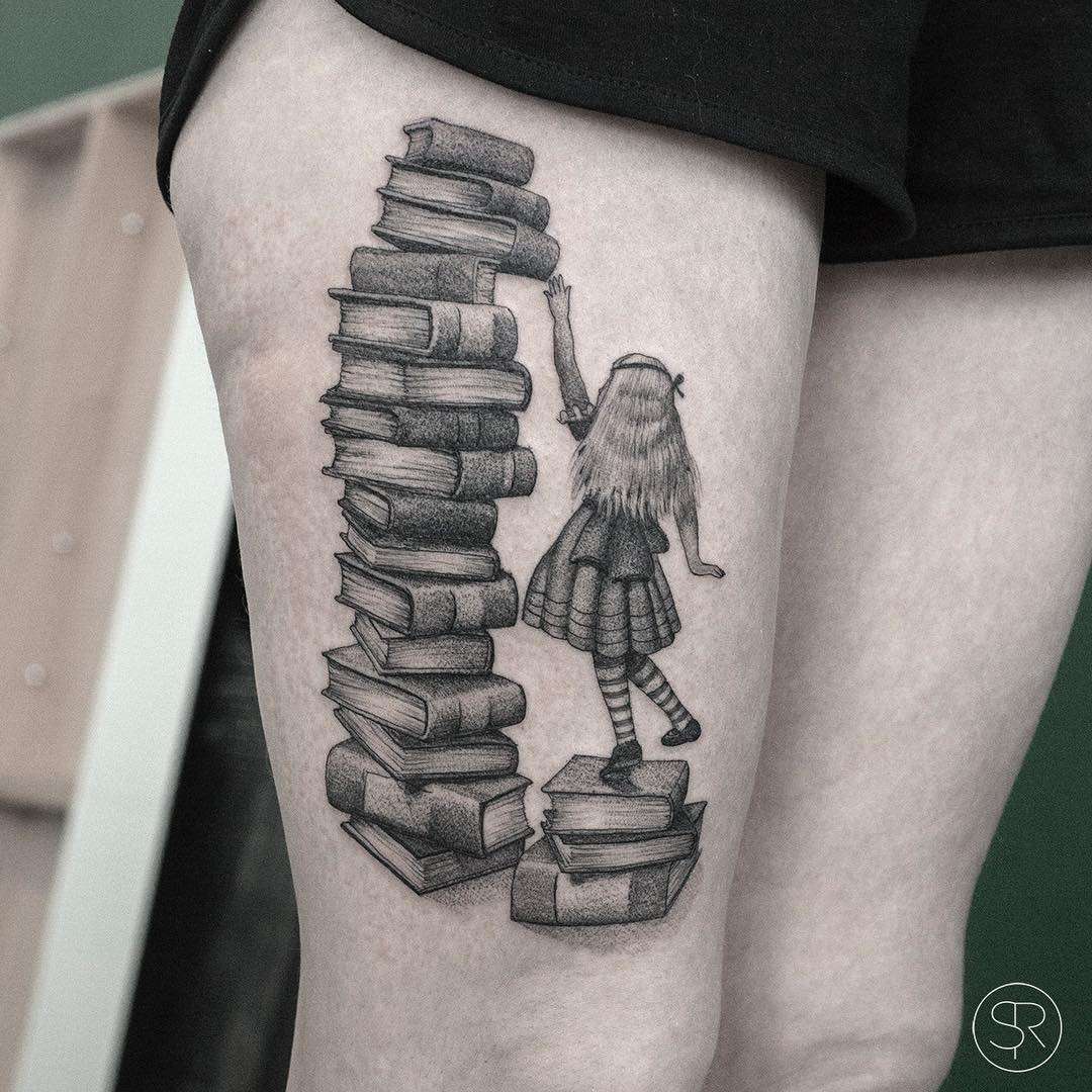 Tattoo艺术家Sven Rayen - 作者风格黑色与灰色极简 tattoo，写实风格 | 比利时