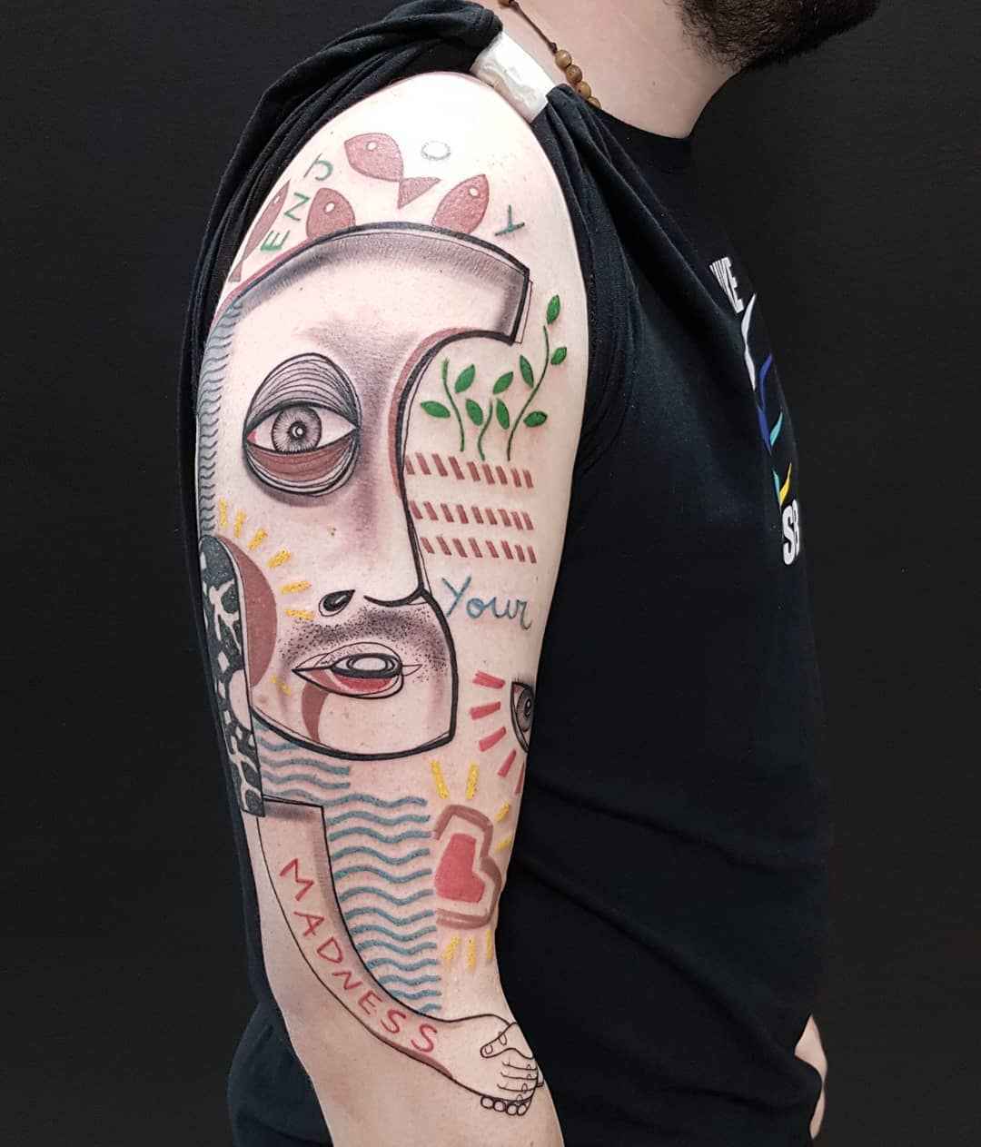 Tattoo artist Matteo Cascetti, exclusive interview, authors style modern tattoo | Italy