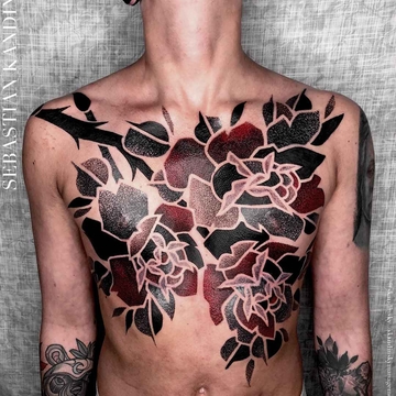 Tattoo artist Sebastian Kandinsky