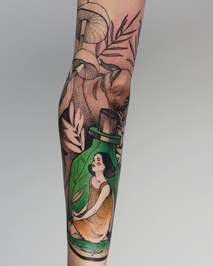 Tattoo Idea #30831 Tattoo Artist Dzo Lama