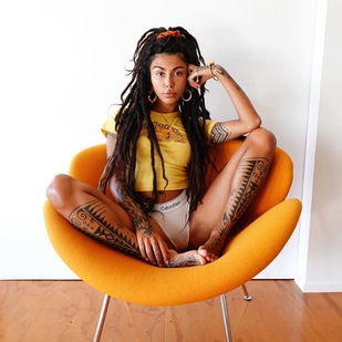 🔥 Hot photos, model's portfolio  #36243 Tattoo model The free elf