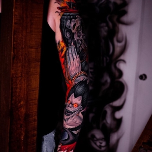 Male Color  tattoo #39834 | Tattoo Artist Victor Rassadniy