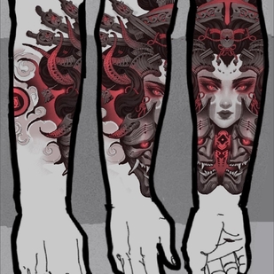 tattoo #54728 | Tattoo Artist Vitaliy Morozov