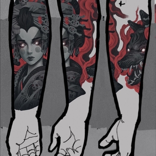 tattoo #54735 | Tattoo Artist Vitaliy Morozov