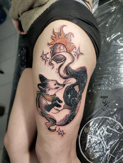 Tattoo Idea #54932 Tattoo Artist Vitaliy Kib