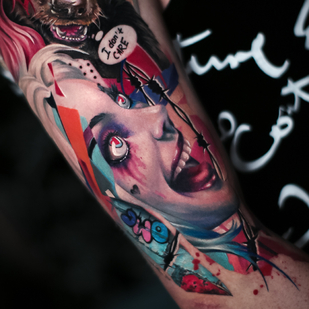 tattoo #69456 | Tattoo Artist Dmitriy Sheyb