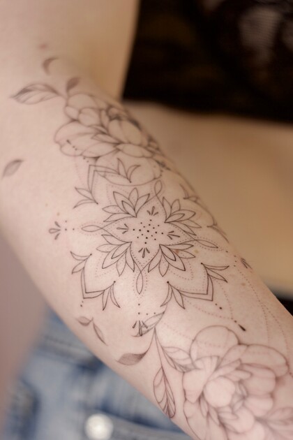 Tattoo Idea # Tattoo Artist Anastasiya Kovyazina