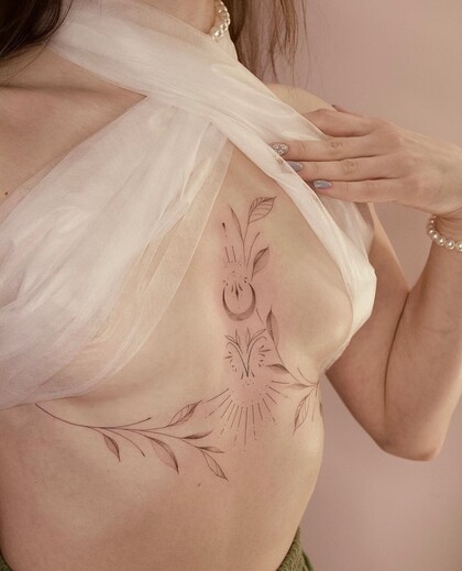 Tattoo Idea # Tattoo Artist Anastasiya Kovyazina