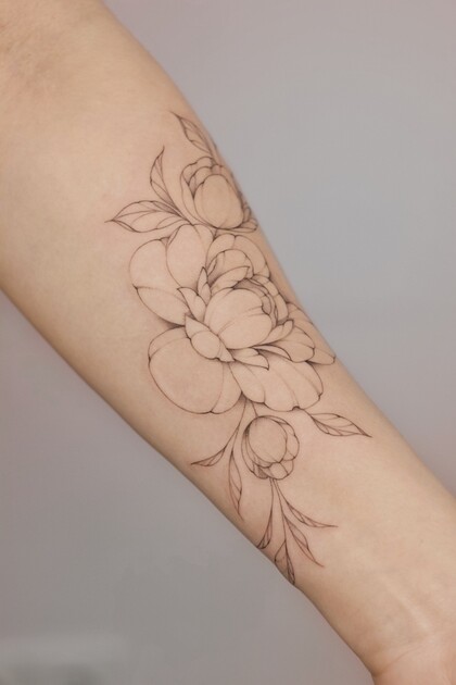 Tattoo Idea # Tattoo Artist Anastasiya Kovyazina