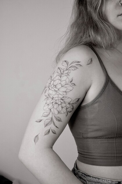 Tattoo Idea # Tattoo Artist Anastasiya Kovyazina
