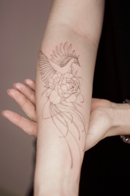Tattoo Idea # Tattoo Artist Anastasiya Kovyazina