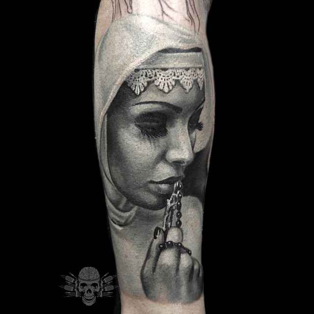 Portrait tattoos by Javier Antunez | iNKPPL