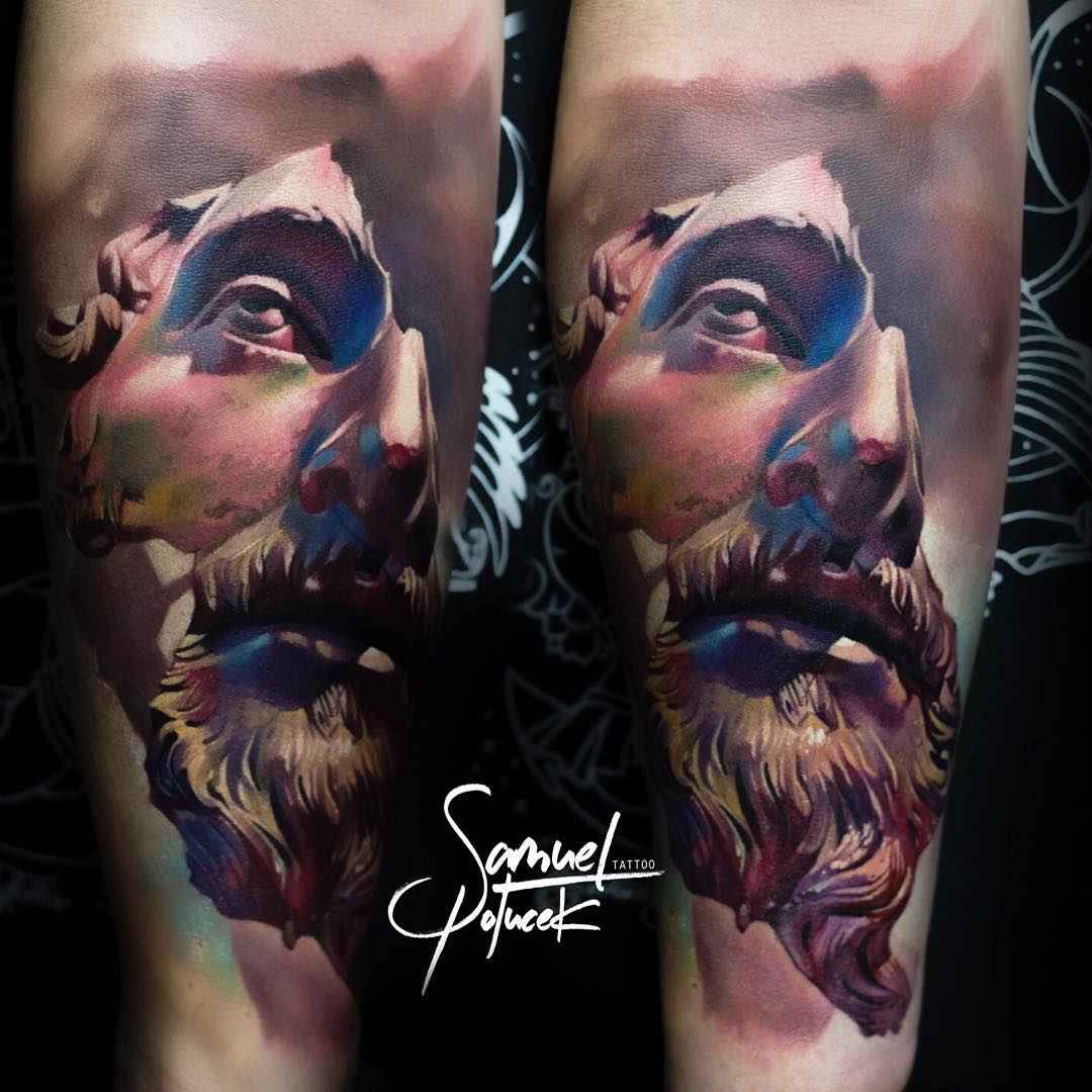 Surrealism In Works By Samuel Potucek | INKPPL Tattoo Magazine