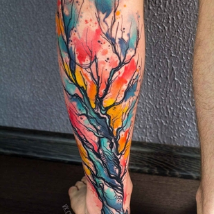 tattoo #11483 | Tattoo Artist Victoria KIWI Grigorieva