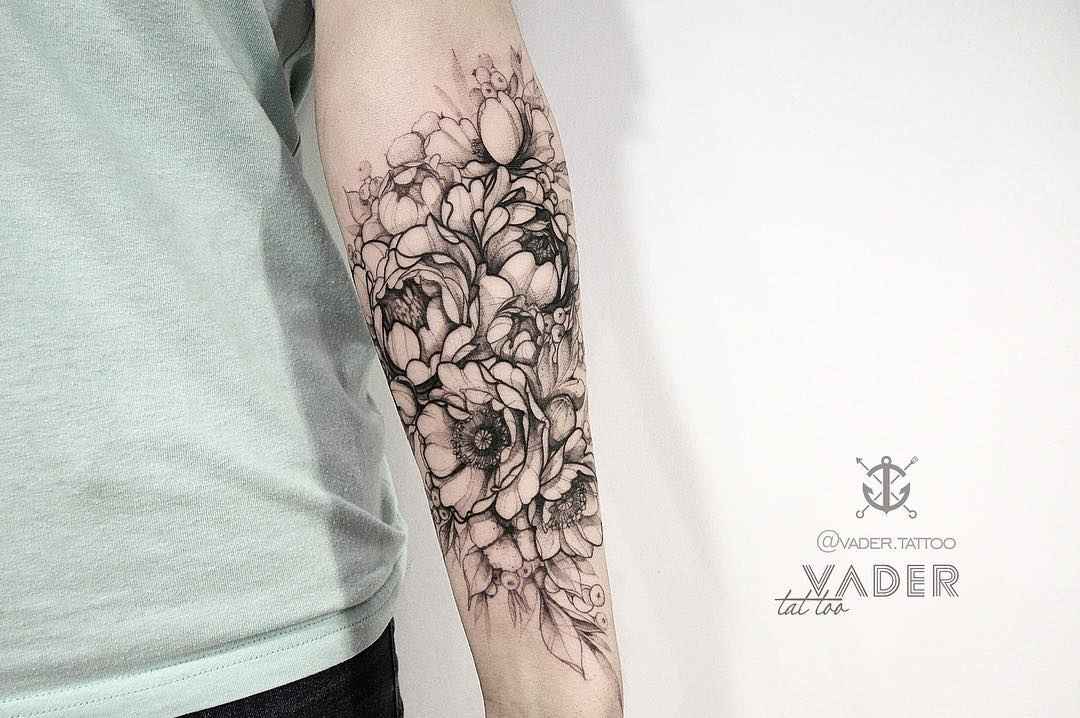 тату мастер Татьяна Vader дотворк лайнворк татуировки графика | tattoo artist Tatyana Vader dotwork linework grafic tattoo