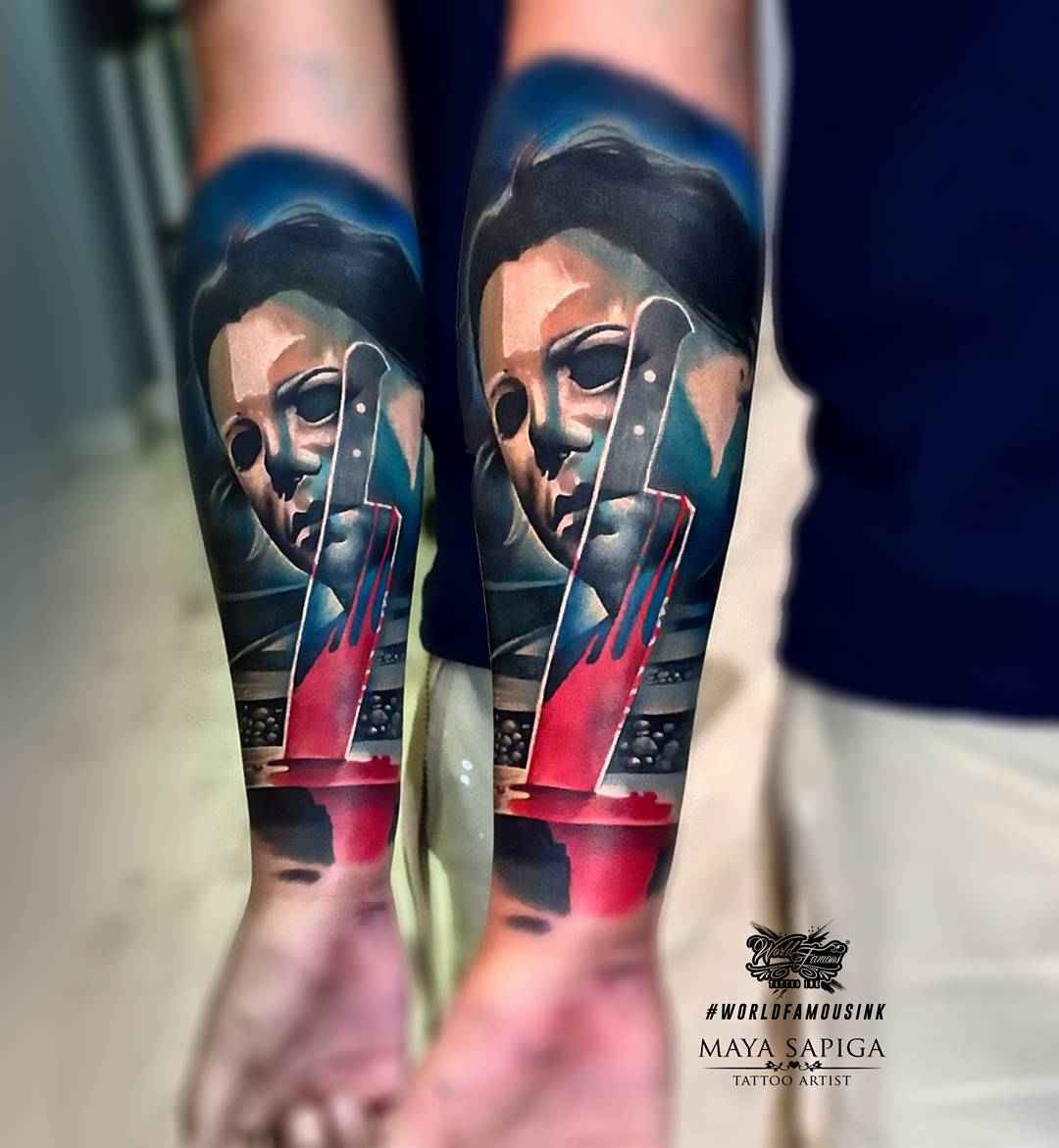 тату мастер Maya Sapiga (Анастасия Сапига) цветные татуировки реализм | tattoo artist Maya Sapiga colour realistic tattoo