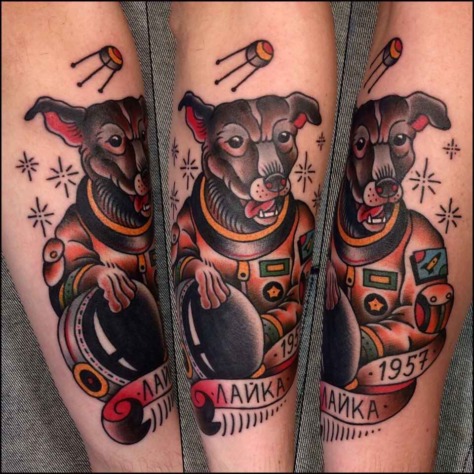 tatoo艺术家Alexey Tol彩色老式传统纹身 | tattoo artist Alexey Tol colour old school traditional tattoo