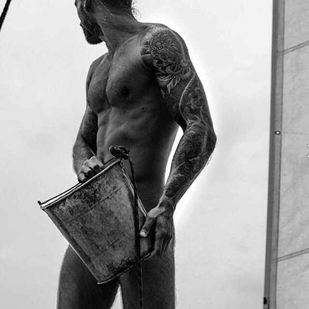 🔥 Hot photos, model's portfolio  #11547 Tattoo model Yaroslav Kuznetsov