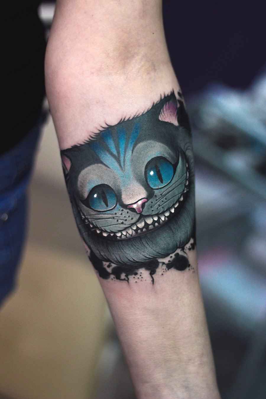 Tattoo artist Ilya Chernik new school tattoo, realistic