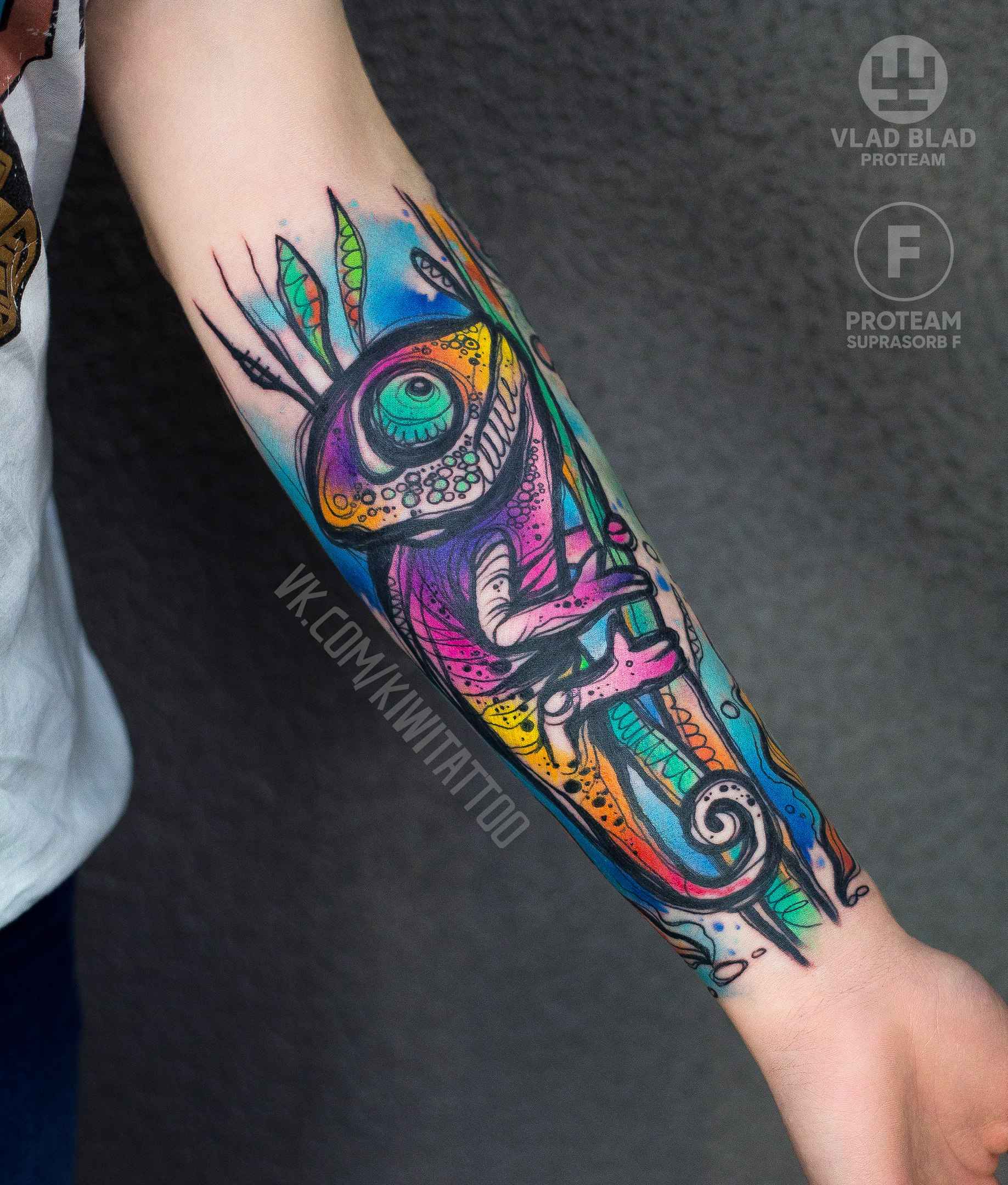 тату мастер Вика KIWI цветные скоростные скетч акварель татуировки | tattoo artist Vika KIWI colour sketch watercolor tattoo