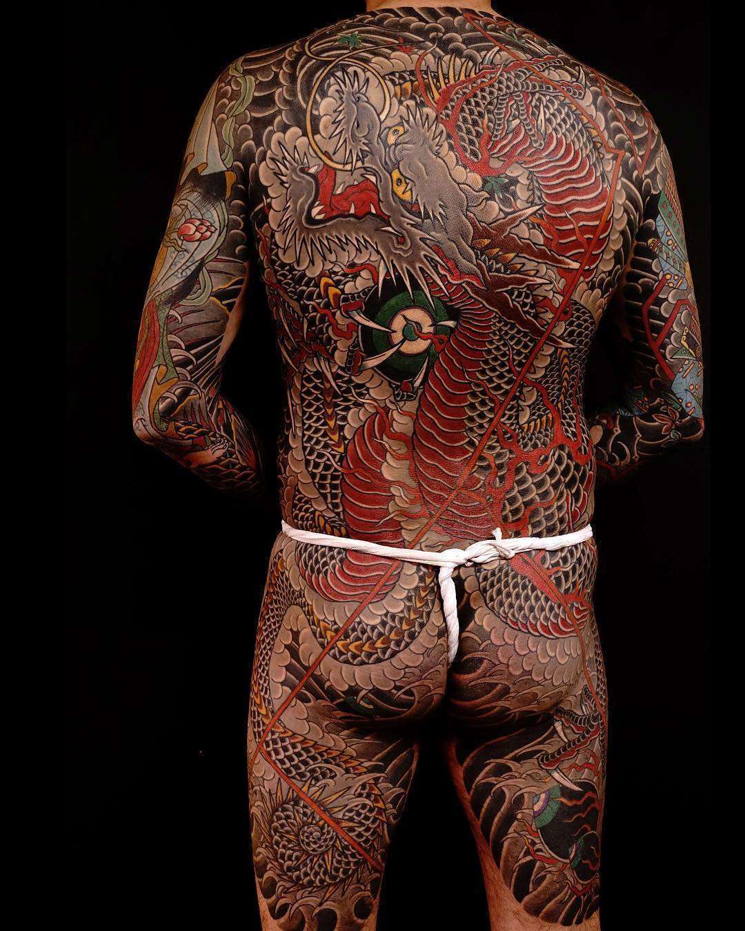 Tattoo artist Rg, color traditional Japanese tattoo, oriental | USA