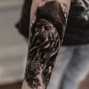 Realism tattoo #21112 | Tattoo Artist Inal Bersekov