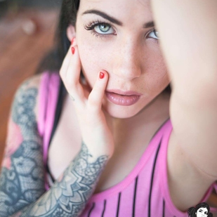 🔥 Hot photos, model's portfolio  #21331 Tattoo model Victoria Biguzzi