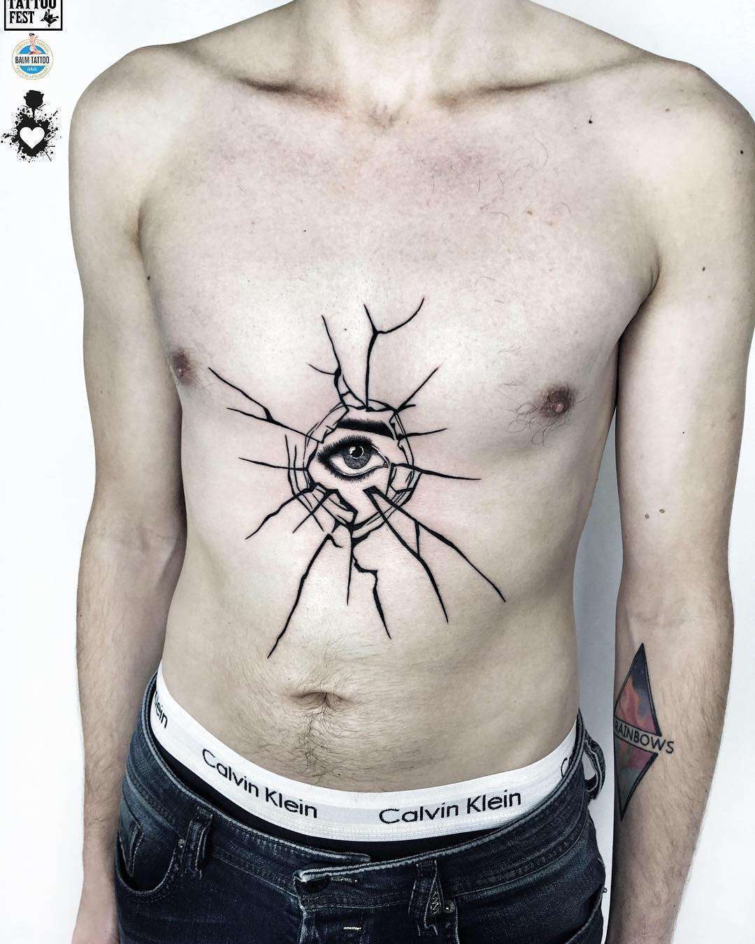 Tattoo artist Ufo, authors style blackwork tattoo | Poland