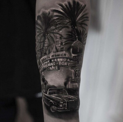 Tattoo Idea # Tattoo Artist Inal Bersekov