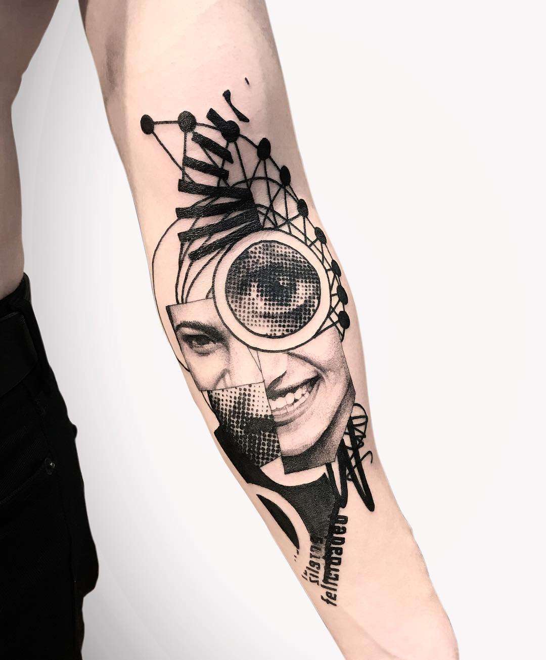 Tattoo艺术家Caio Miguel，黑色作者风格超现实主义 tattoo 真实主义 | 巴西