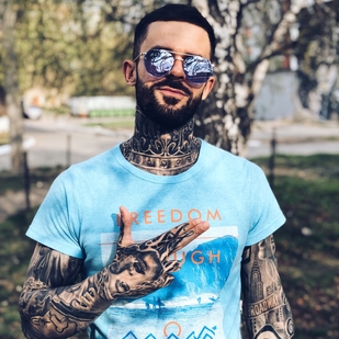 🔥 Hot photos, model's portfolio  #31334 Tattoo model Leo 