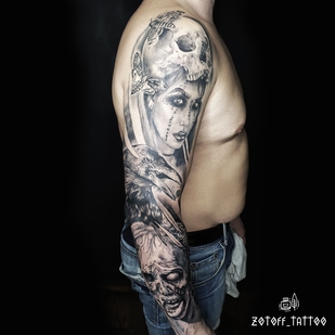 tattoo #36468 | Tattoo Artist zotoff_tattoo