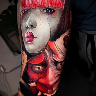 tattoo #40977 | Tattoo Artist Mariya Grechanova