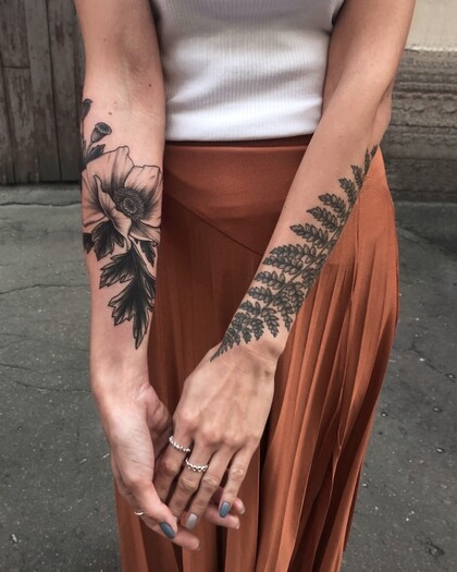Tattoo Idea # Tattoo Artist Olga Nekrasova