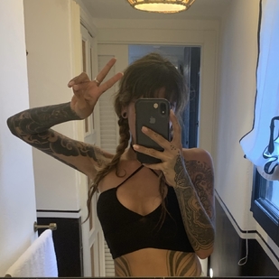 🔥 Hot photos, model's portfolio  #55323 Tattoo model Atash