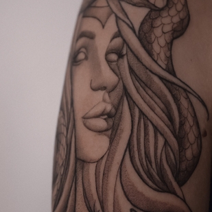 tattoo #55462 | Tattoo Artist Polina Lihacheva | Polyashatattoo