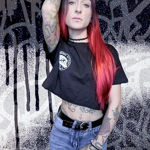 🔥 Hot photos, model's portfolio  #70554 Tattoo model Maria Blade