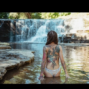 🔥 Hot photos, model's portfolio  #70566 Tattoo model Maria Blade