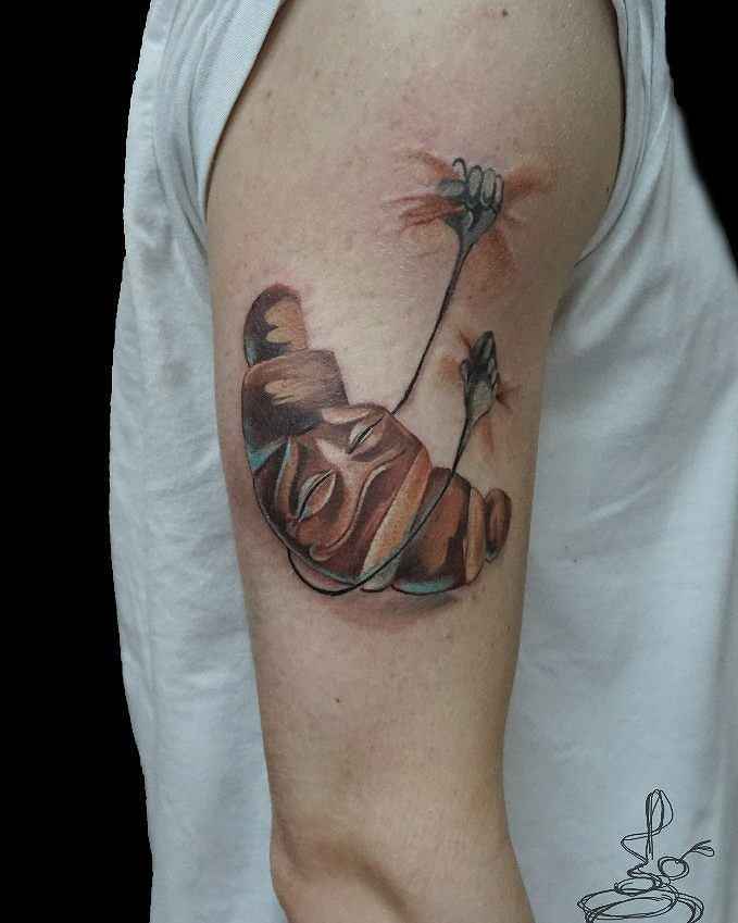 Daria Pirojenko tattoo | Дарья Пироженко татуировки