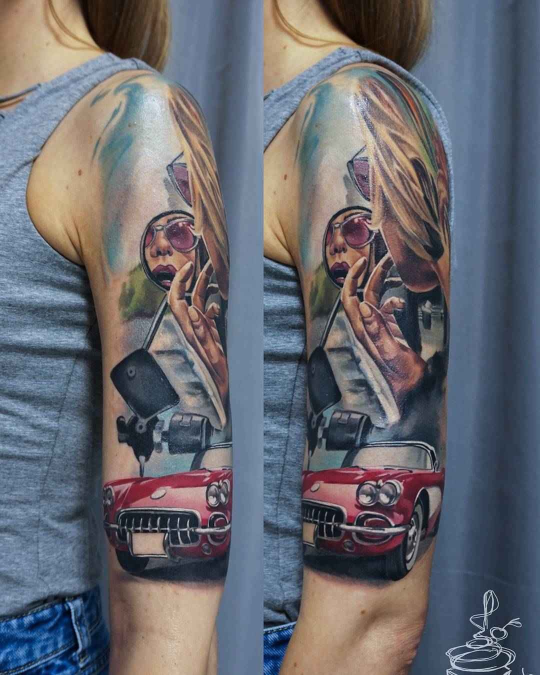 Daria Pirojenko tattoo | Дарья Пироженко татуировки