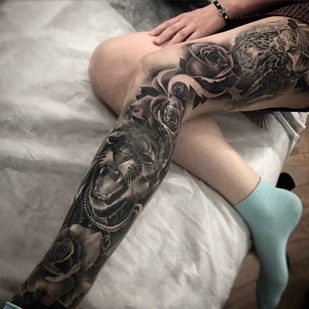 tattoo #11884 | Tattoo Artist Dmitriy Schelokov