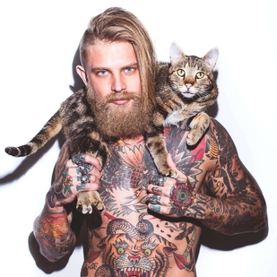 🔥 Hot photos, model's portfolio  #22304 Tattoo model Josh Mario John