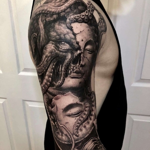 tattoo #22452 | Tattoo Artist Heng Yue（岳阳新刺客)