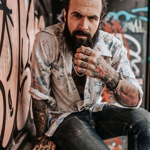 🔥 Hot photos, model's portfolio  #21904 Tattoo model Brett David