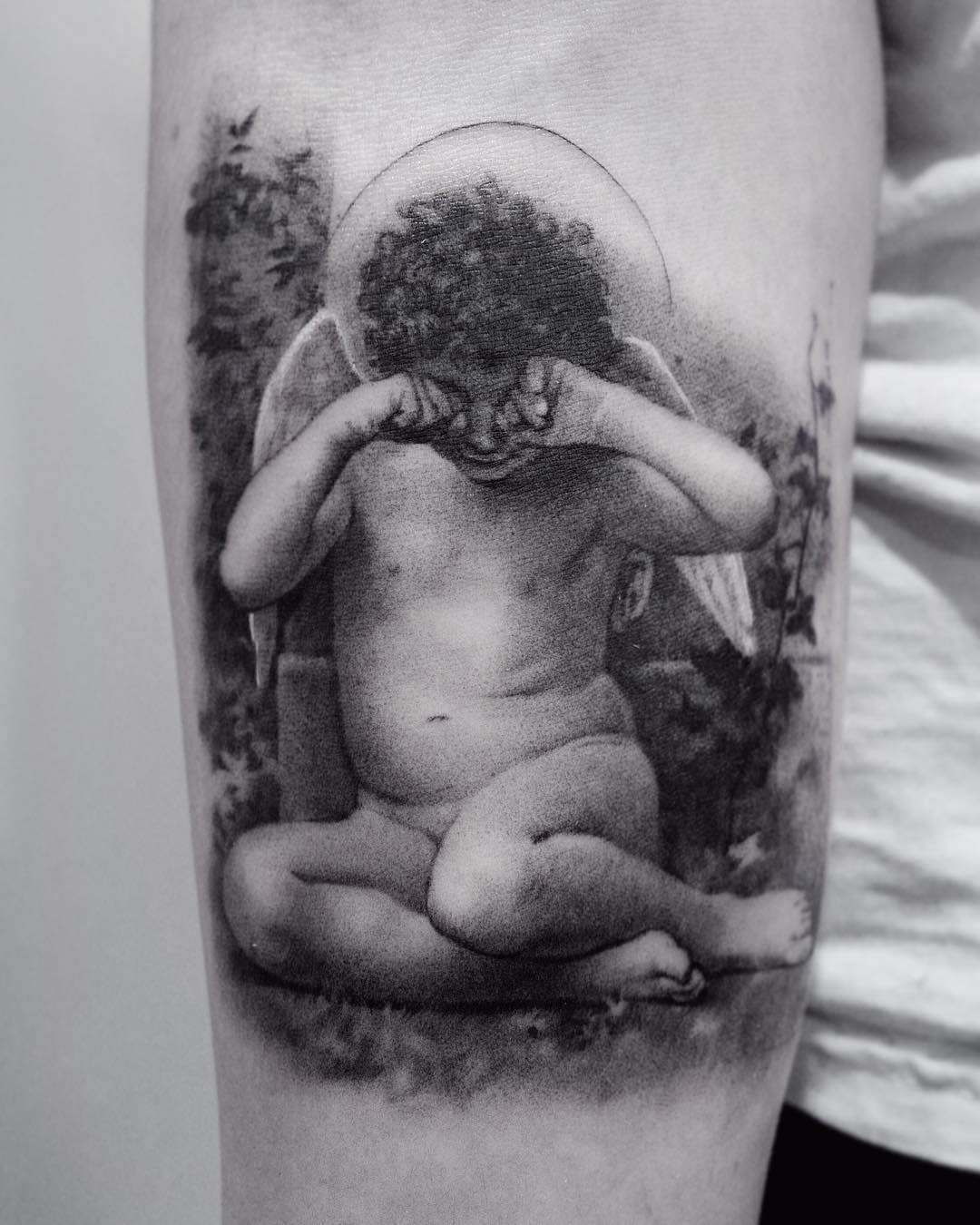 Tattoo artist Cold Gray, black&grey realistic tattoo | USA