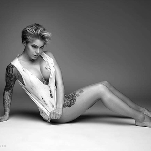 🔥 Hot photos, model's portfolio  #22035 Tattoo model Denny