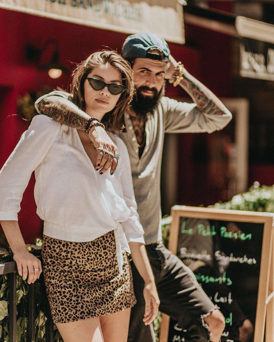 Tattooed model Brett David, alternative photo model, tattooed guy | USA