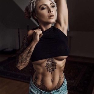 🔥 Hot photos, model's portfolio  #22051 Tattoo model Denny